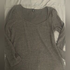 SHEIN Charcoal Crewneck dress